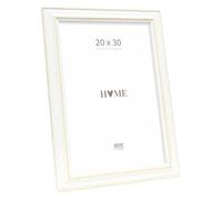 Deknudt Frames Cornice portafoto in Legno, Modello Base, Legno, Bianco/Beige, 20 x 30 cm, bianco / beige