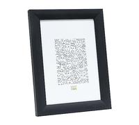 Deknudt Frames Cornice portafoto Nera con Effetto Dipinto, 20 cm x 28 cm, Legno, Nero, 20 x 30 cm