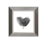 Deknudt Frames S41ND1 50 x 50 Cornice Grigio Argento Resina