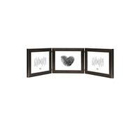 Deknudt Frames S41VK3-H3H -10.0X15.0 - Cornice portafoto a 3 Elementi, in Formato Orizzontale, Colore Marrone 18,2 x 13,9 x 1,7 cm