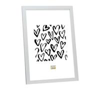 Deknudt Frames S44CD1-18.0X24.0 - Portafoto Basic in Legno e MDF, 18 x 24 cm, Colore: Argentato
