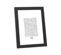 Deknudt Frames S44CF2-20.0X30.0 - Portafoto Basic in Legno e MDF, 33,5 x 23,5 x 1,33 cm, Colore: Nero