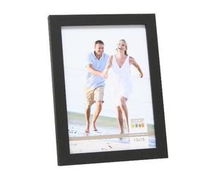 Deknudt Frames S44CF2-30.0X40.0 - Portafoto Basic in Legno e MDF, 43,5 x 33,5 x 1,47 cm, Colore: Nero