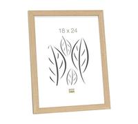 Deknudt Frames S44CH1-18.0X24.0 - Portafoto Basic in Legno e MDF, 27,2 x 21,2 x 1,33 cm, Colore: Quercia