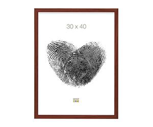 Deknudt Frames S44CH3 - Portafoto Basic in legno e MDF, 30 x 40 cm, colore: Marrone scuro