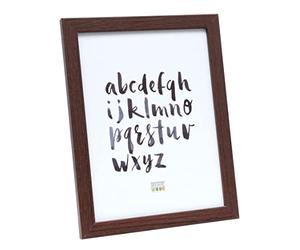 Deknudt Frames S44CH4-20.0X30.0 - Portafoto Basic in legno e MDF, sottile, 20 x 30 cm, colore: Marrone scuro, brown