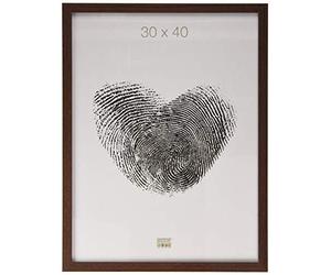 Deknudt Frames S44CH4 - Portafoto Basic in legno e MDF, 30 x 40 cm cm, colore: Marrone scuro, legno, legno
