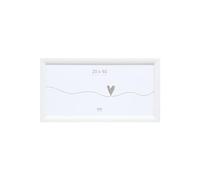 Deknudt Frames S54SF1 20 x 40 Cornice Bianco di Legno