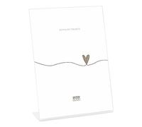 Deknudt Frames S58RL1V Photo Frame Piede Vertical Resina Trasparente 15 x 20 cm