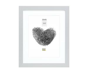 Deknudt Frames S66KD1-P1-20.0X25.0 - Cornice quadro / foto Basic, bordi in legno/MDF, colore argento, 20 x 25 cm