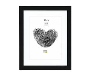 Deknudt Frames S66KF2-P1-20.0X25.0 - Cornice quadro / foto Basic, bordi in legno/MDF, colore nero, 20 x 25 cm
