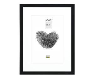 Deknudt Frames S66KF2-P1-30.0X40.0 - Cornice quadro / foto Basic, bordi in legno/MDF, colore nero, 30 x 40 cm, beige