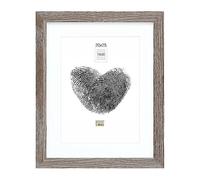 Deknudt Frames S66KH3P1_20,0x25,0 - Cornice portafoto in Legno, 20 x 25 cm, 15 x 20 cm, Colore Grigio
