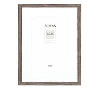 DEKNUDT Frames S66KH3P1_30,0x45,0 - Cornice portafoto in Legno, 30 x 45 cm, 20 x 30 cm, Colore: Grigio