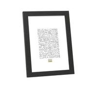 Deknudt Frames S44CF2-20.0X30.0 - Portafoto Basic in Legno e MDF, 33,5 x 23,5 x 1,33 cm, Colore: Nero