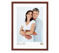 Deknudt Frames S44CH3 - Portafoto Basic in legno e MDF, 30 x 40 cm, colore: Marrone scuro
