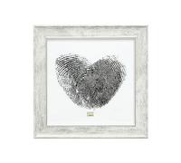 Deknudt s46ee1 30.0 x 30.0 cornici, Legno, Bianco, 30 x 30 cm