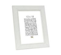 Deknudt s46kf1 13.0 x 18.0 cornici, Legno, Bianco, 13 x 18 cm