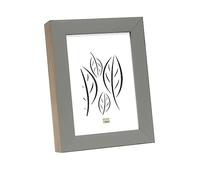 Deknudt S46PH7_15,0x20,0 - Cornice portafoto con Bordo in Legno, Colore: Marrone/Grigio