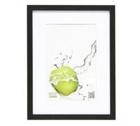 Deknudt Portafoto nero con passepartout bianco 20x30 S66KF2