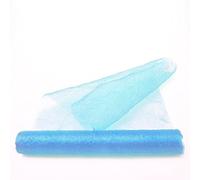 Deko AS GmbH Crashorg, runner da tavolo, colore blu ghiaccio, larghezza 28 cm, rotolo da 5 m, 68280 76-R 280