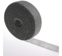 Deko AS GmbH Iuta Nastro Argento - 50 mm di Larghezza su 40 m Rotolo - 29 1400