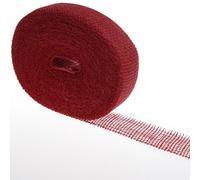 Deko AS GmbH Iuta Nastro Rosso - 50 mm di Larghezza su 40 m Rotolo - 29 3500