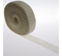 Deko AS GmbH Nastro di Iuta, Bianco, 50 mm x 40 M