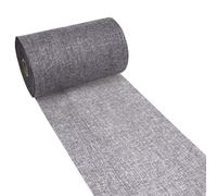 Deko AS GmbH Runner da Tavolo Shabby Chic in Effetto Lino 20 cm - Grigio Scuro - 25 m - 69 - 200 - 25 - 22
