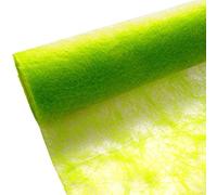 Deko AS GmbH Runner da Tavolo, Tessuto, Verde Pallido