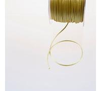 Deko AS GmbH Seta Cordino Oro - 2 mm Larghezza su Rotolo 100 m - 29031 010 R 002