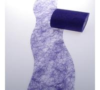 Deko AS GmbH Sizo Flor Tavolo Band Onda Taglio Viola Circa 12,5 cm Rotolo 25 Meter 60 W 028 della R