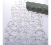 Deko AS GmbH SIZOWEB Tavolo Band Onda Taglio Olive ca 25 cm Rotolo 25 Meter 64 W 029 della R