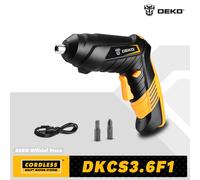 DEKO DKCS3.6F1 Mini cacciavite elettrico a batteria, cacciavite per la lavorazione del legno a DKCS3.6F1 S1