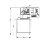 Deko-Light adattatore per presa elettrica sistema binario trifase D Line, bianco, 1380 W Deko-Light