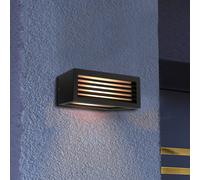 Deko-Light Applique da esterno Rilongo con schermo, up/down, alluminio, grigio scuro Deko-Light