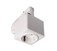 Deko-Light DLINE - Adattatore per presa elettrica a 3 fasi, 230 V, colore: Bianco