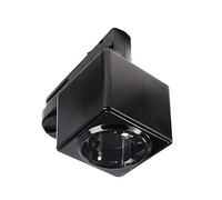 Deko-Light DLINE - Adattatore per presa elettrica a 3 fasi, 230 V, colore: Nero