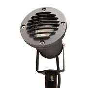 Deko-Light Faretto con picchetto a terra, Ø 10 cm, nero, orientabile, IP65 Deko-Light