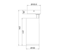 Deko-Light Faretto da soffitto a LED Lucea, orientabile, 30 W bianco Deko-Light