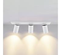 Deko-Light Faretto da soffitto CAN TILT, bianco, 48 x 9 cm, a 3 luci, metallo GU10 Deko-Light