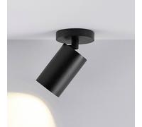 Deko-Light Faretto da soffitto CAN TILT, nero, Ø 8 cm, a 1 luce, metallo GU10 Deko-Light