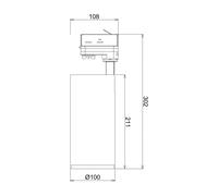 Deko-Light Faretto LED su binario Lucea trifase 30 W nero Deko-Light