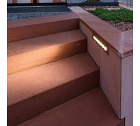 Deko-Light Lampada da incasso per pavimento a LED Jeremia, 32,8 cm, bianco caldo Deko-Light