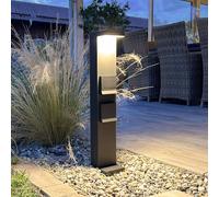 Deko-Light Lampioncino LED Colonna con prese Lerna, 60 cm, alluminio grigio scuro Deko-Light