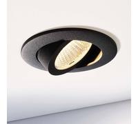 DEKO 565395 - Lampada da incasso a soffitto Dione, 8,5 W, DIM, 3000 K, 800 lm,