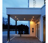 Deko-Light Plafoniera Mob Round, alluminio, grigio scuro, GX53, IP54 Deko-Light