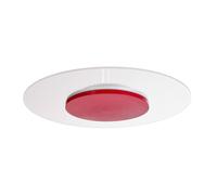 Deko-Light Zaniah plafoniera LED, luce a 360°, 24W, rosso Deko-Light
