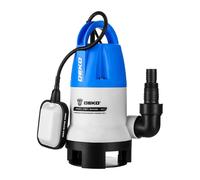 DEKO Pompa sommergibile portatile 400W 8000L/H Pompa acqua puli 400W-Blu-8000L/H