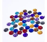 Deko und Band Fiore in Acrilico - 20 mm - 8 Colori Assortiti - 48 Pezzi - 7997 (0,48€/PZ).